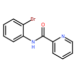 2-Pyridinecarboxamide, N-(2-bromophenyl)-