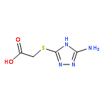 2-((3-Amino-1H-1,2,4-triazol-5-yl)thio)acetic acid