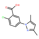 2-Chloro-5-(3,5-dimethyl-pyrazol-1-yl)-benzoic acid