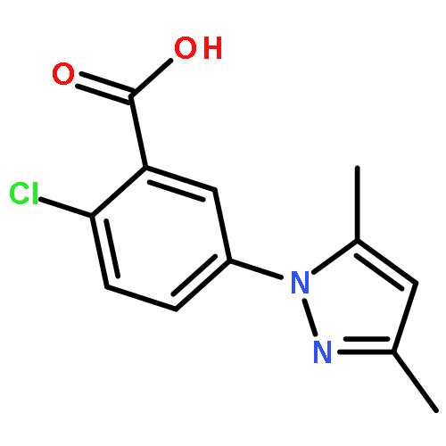 2-Chloro-5-(3,5-dimethyl-pyrazol-1-yl)-benzoic acid