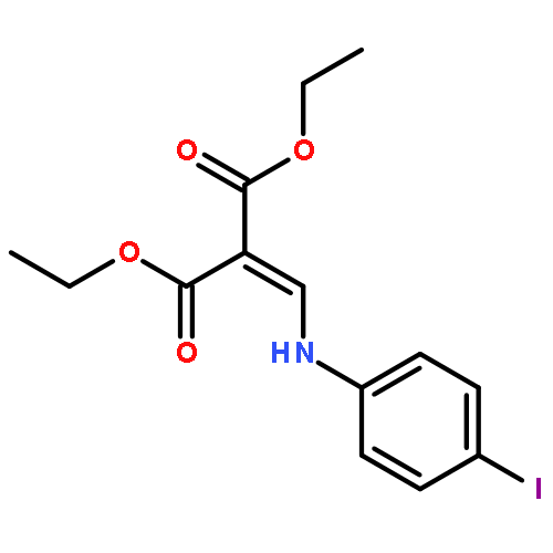 PROPANEDIOIC ACID, [[(4-IODOPHENYL)AMINO]METHYLENE]-, DIETHYL ESTER