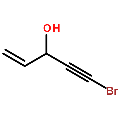 1-bromo-3-hydroxypent-4-en-1-yne