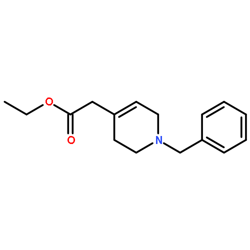 4-Pyridineacetic acid, 1,2,3,6-tetrahydro-1-(phenylmethyl)-, ethyl ester