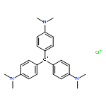 Methylium, tris[4-(dimethylamino)phenyl]-, chloride