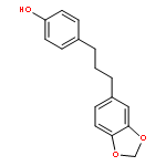 4-[3-(1,3-benzodioxol-5-yl)propyl]phenol