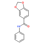 Benzo[1,3]dioxole-5-carboxylic acid phenylamide