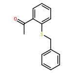 1-(2-BENZYLSULFANYLPHENYL)ETHANONE