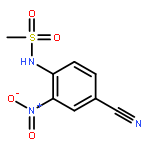 Methanesulfonamide, N-(4-cyano-2-nitrophenyl)-