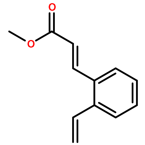 2-PROPENOIC ACID, 3-(2-ETHENYLPHENYL)-, METHYL ESTER, (2E)-