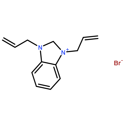 1H-BENZIMIDAZOLIUM, 1,3-DI-2-PROPENYL-, BROMIDE