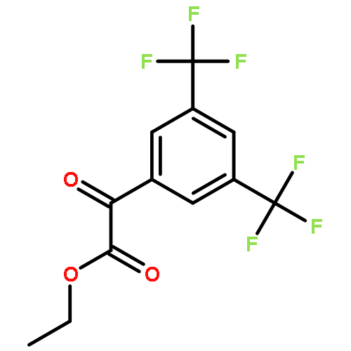 Benzeneacetic acid, a-oxo-3,5-bis(trifluoromethyl)-,ethyl ester