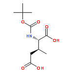 L-GLUTAMIC ACID, N-[(1,1-DIMETHYLETHOXY)CARBONYL]-3-METHYL-, (3S)-