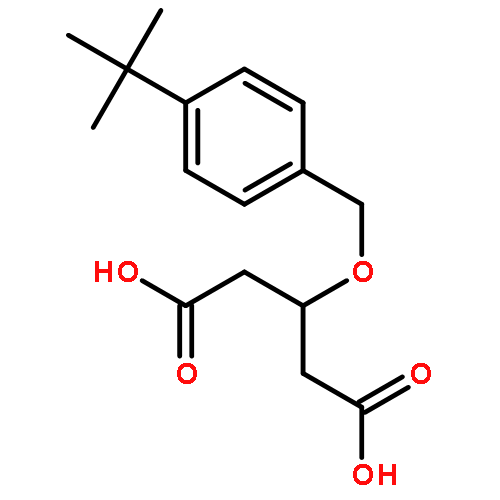 PENTANEDIOIC ACID, 3-[[4-(1,1-DIMETHYLETHYL)PHENYL]METHOXY]-