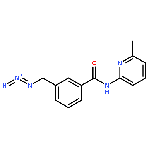 BENZAMIDE, 3-(AZIDOMETHYL)-N-(6-METHYL-2-PYRIDINYL)-