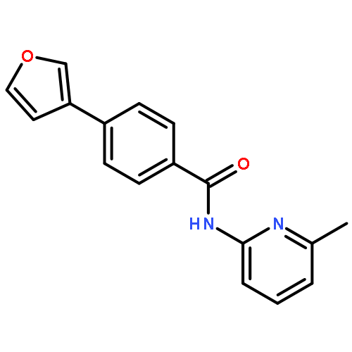 Benzamide, 4-(3-furanyl)-N-(6-methyl-2-pyridinyl)-