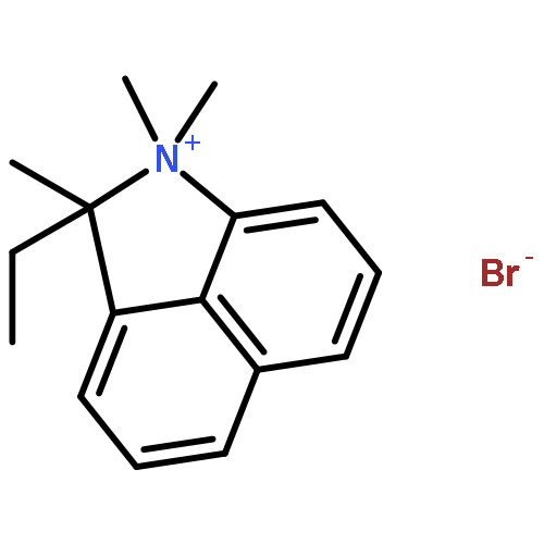 Benz[cd]indolium, 2-ethyl-1,2-dihydro-1,1,2-trimethyl-, bromide