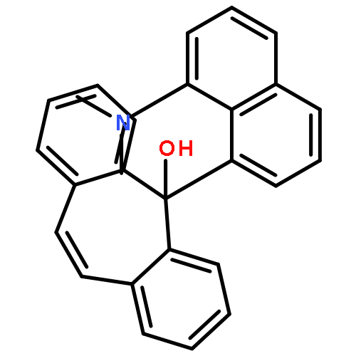 5H-Dibenzo[a,d]cyclohepten-5-ol, 5-[8-(dimethylamino)-1-naphthalenyl]-