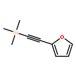 2-[2-(trimethylsilyl)ethynyl]-Furan