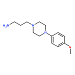 1-Piperazinepropanamine,4-(4-methoxyphenyl)-