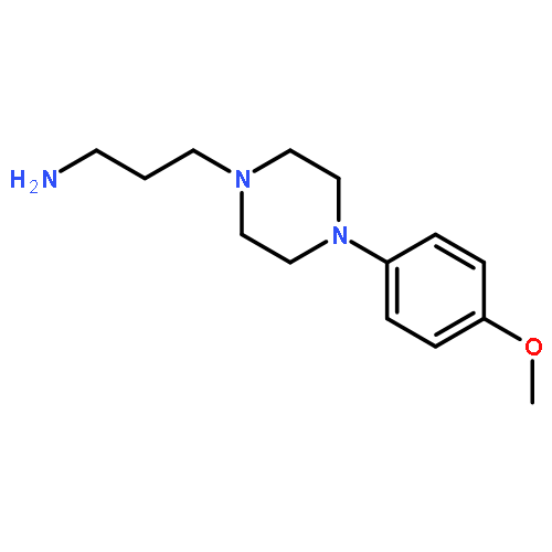 1-Piperazinepropanamine,4-(4-methoxyphenyl)-