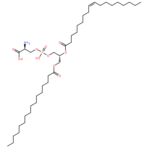 1-palmitoyl-2-oleoylglycero-3-phosphoserine