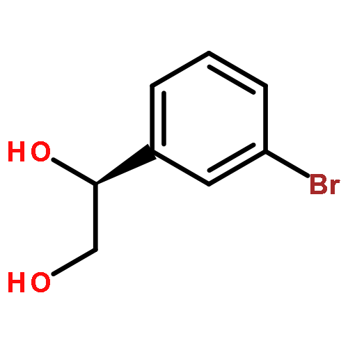 1,2-ETHANEDIOL, 1-(3-BROMOPHENYL)-, (1S)-