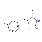 5-[(3-fluorophenyl)methyl]-2,4-Imidazolidinedione