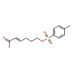 3-HEPTEN-2-ONE, 7-[[(4-METHYLPHENYL)SULFONYL]OXY]-, (3E)-