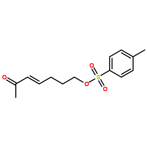 3-HEPTEN-2-ONE, 7-[[(4-METHYLPHENYL)SULFONYL]OXY]-, (3E)-