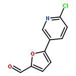 2-Furancarboxaldehyde, 5-(6-chloro-3-pyridinyl)-