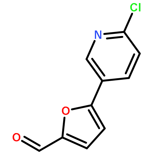 2-Furancarboxaldehyde, 5-(6-chloro-3-pyridinyl)-