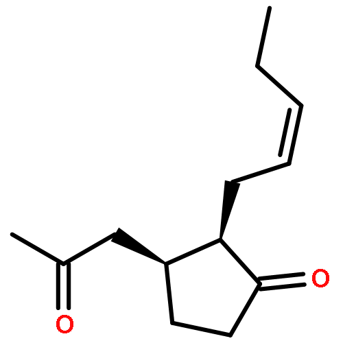 Cyclopentanone, 3-(2-oxopropyl)-2-(2Z)-2-pentenyl-, (2R,3S)-rel-