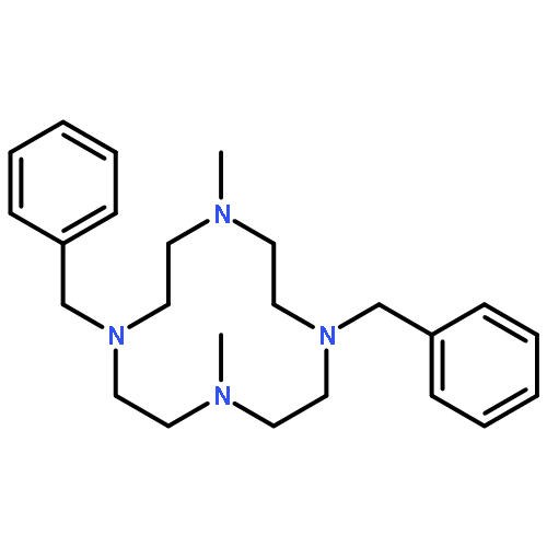 1,4,7,10-Tetraazacyclododecane, 1,7-dimethyl-4,10-bis(phenylmethyl)-