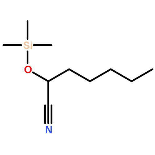 2-TRIMETHYLSILYLOXYHEPTANENITRILE