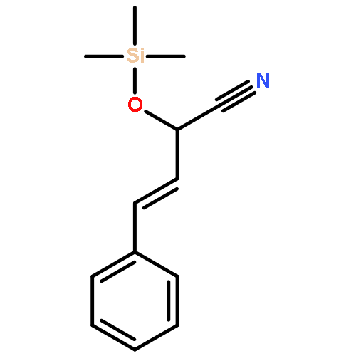 4-PHENYL-2-TRIMETHYLSILYLOXYBUT-3-ENENITRILE