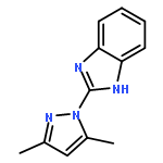 1H-Benzimidazole,2-(3,5-dimethyl-1H-pyrazol-1-yl)-