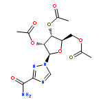 [(2R,3R,4R,5R)-3,4-diacetyloxy-5-(3-carbamoyl-1,2,4-triazol-1-yl)oxolan-2-yl]methyl acetate