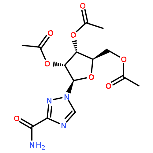 [(2R,3R,4R,5R)-3,4-diacetyloxy-5-(3-carbamoyl-1,2,4-triazol-1-yl)oxolan-2-yl]methyl acetate