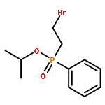 PHOSPHINIC ACID, (2-BROMOETHYL)PHENYL-, 1-METHYLETHYL ESTER