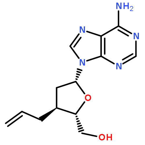 ADENOSINE, 2',3'-DIDEOXY-3'-(2-PROPENYL)-