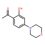 1-(2-hydroxy-4-morpholin-4-ylphenyl)ethanone