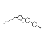 BENZONITRILE, 4-(7-HEPTYL-9H-FLUOREN-2-YL)-