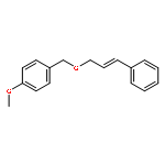 Benzene, 1-methoxy-4-[[[(2E)-3-phenyl-2-propenyl]oxy]methyl]-