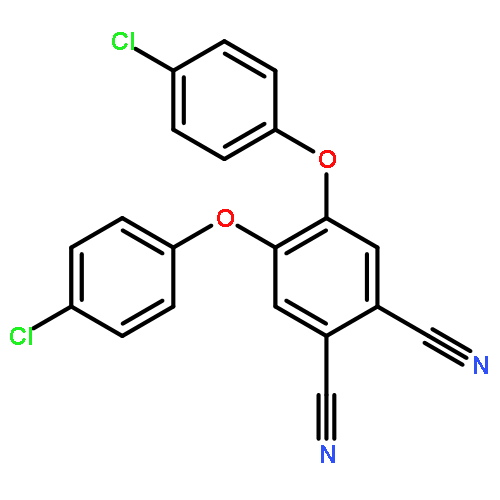 1,2-BENZENEDICARBONITRILE, 4,5-BIS(4-CHLOROPHENOXY)-