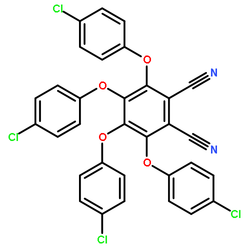 1,2-BENZENEDICARBONITRILE, 3,4,5,6-TETRAKIS(4-CHLOROPHENOXY)-