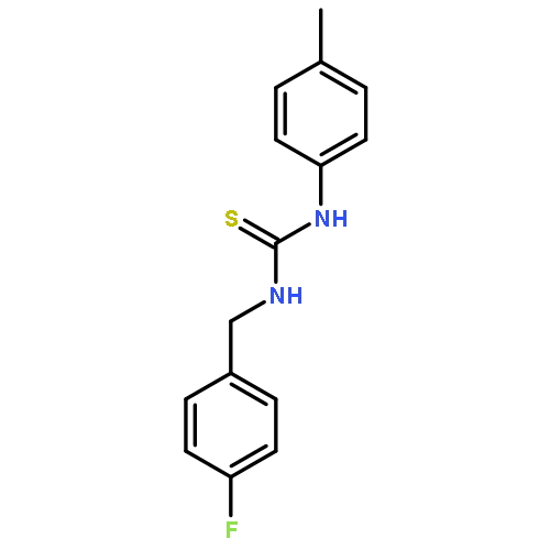 1-(4-fluorobenzyl)-3-(4-methylphenyl)thiourea