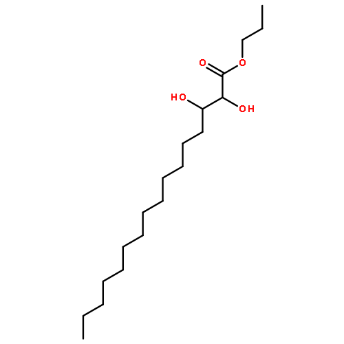 PROPYL 2,3-DIHYDROXYHEXADECANOATE