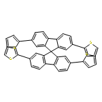 THIOPHENE, 2,2',2'',2'''-(9,9'-SPIROBI[9H-FLUORENE]-2,2',7,7'-TETRAYL)TETRAKIS-