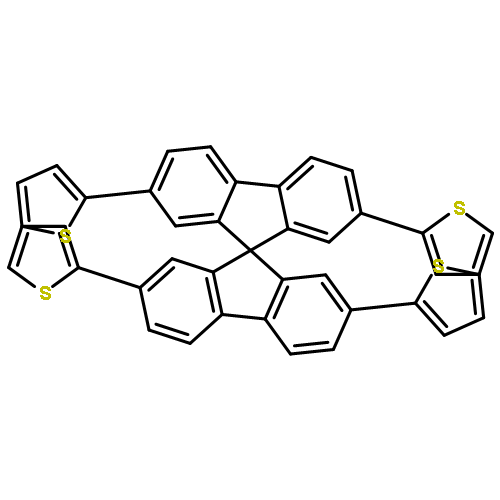 THIOPHENE, 2,2',2'',2'''-(9,9'-SPIROBI[9H-FLUORENE]-2,2',7,7'-TETRAYL)TETRAKIS-