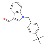 1-[(4-TERT-BUTYLPHENYL)METHYL]INDOLE-3-CARBALDEHYDE